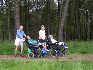 wheelchair access slop bog